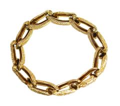 1970s Cartier Gold Link Bracelet