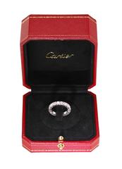 Cartier Diamond and Platinum Eternity Band Ring Like New