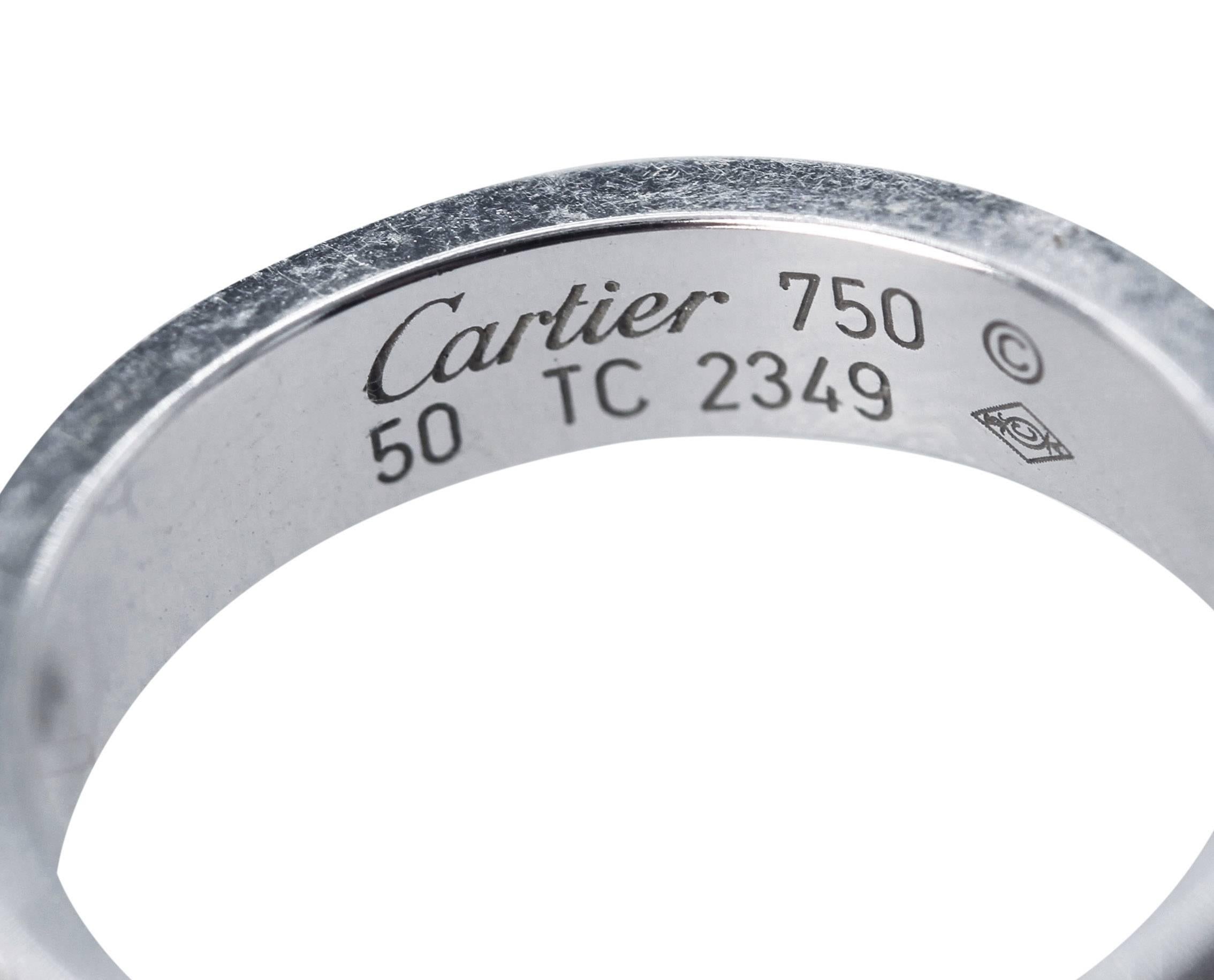 Cartier Diamond and White Gold 