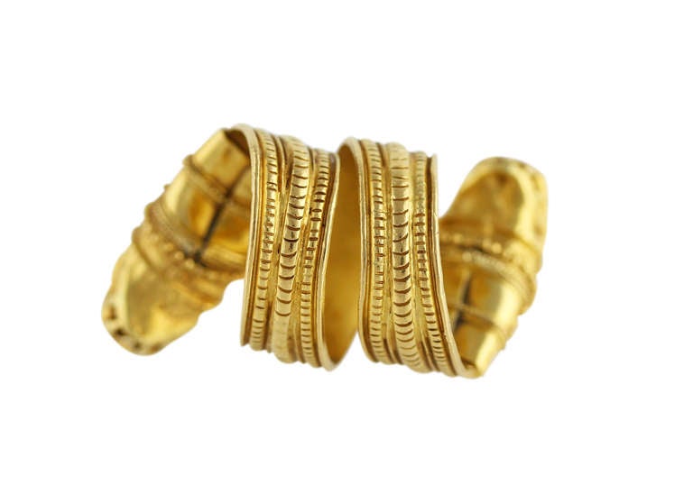 Women's Ilias Lalaounis Gold Lion's Head Ring