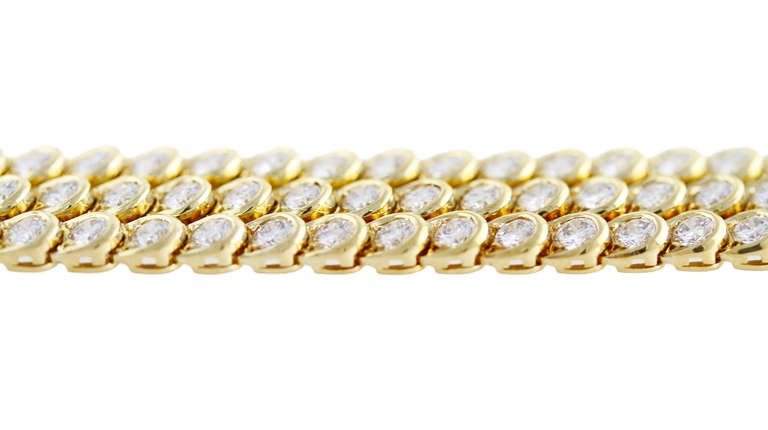 Van Cleef & Arpels Diamond Gold Bracelet 1