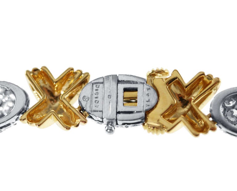 Women's Oscar Heyman & Brothers Diamond, Platinum and Gold Necklace