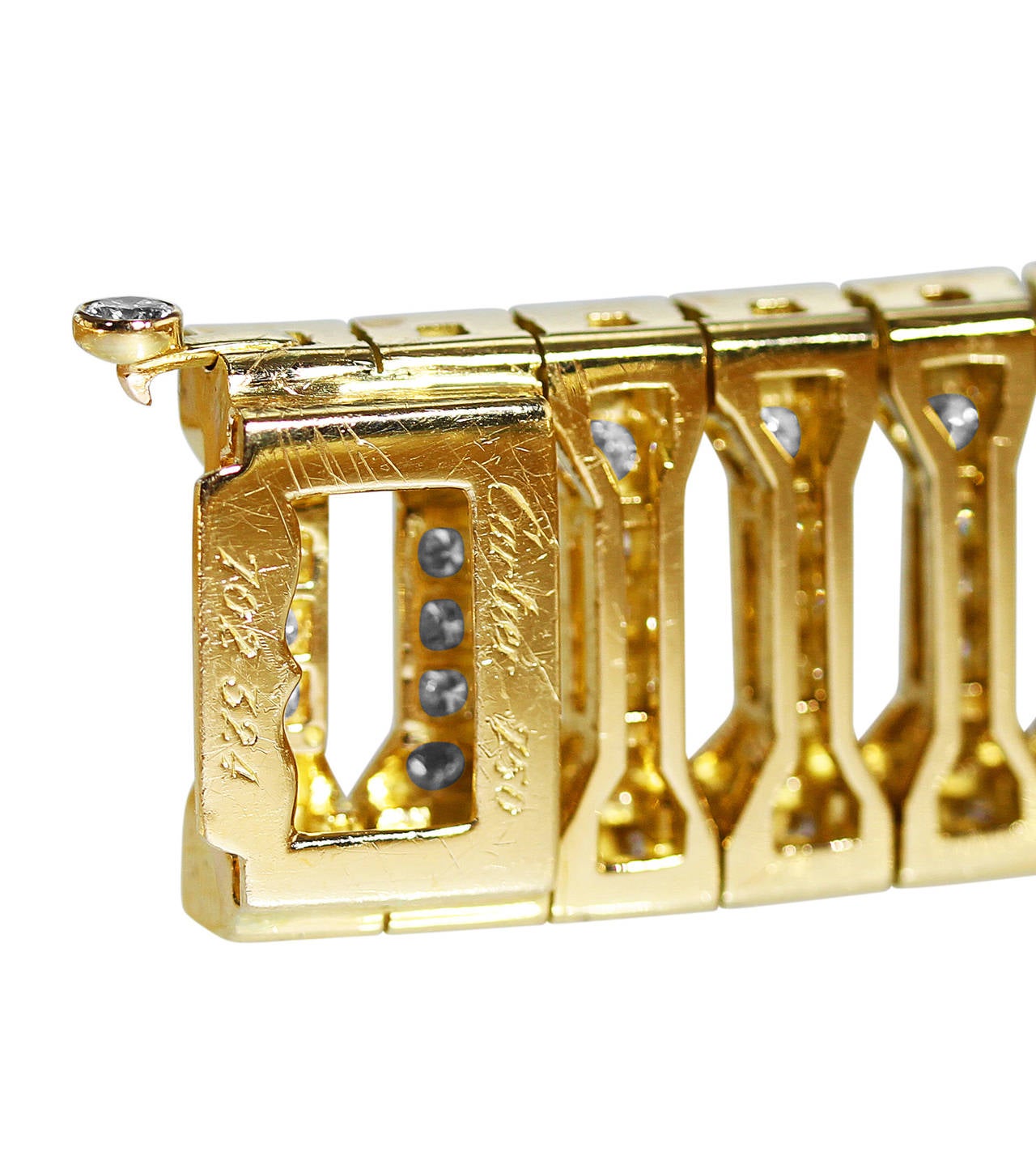 Fabulous Limited Cartier Diamond Gold Necklace 2