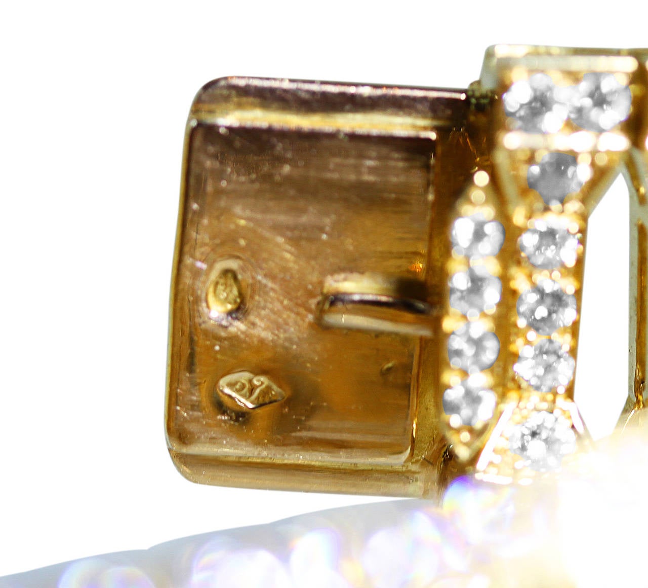 Fabulous Limited Cartier Diamond Gold Necklace 1