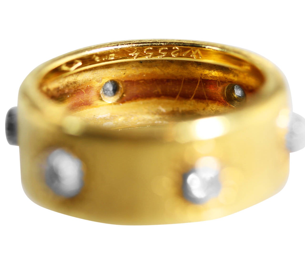 Women's Buccellati Diamond Gold Band Ring