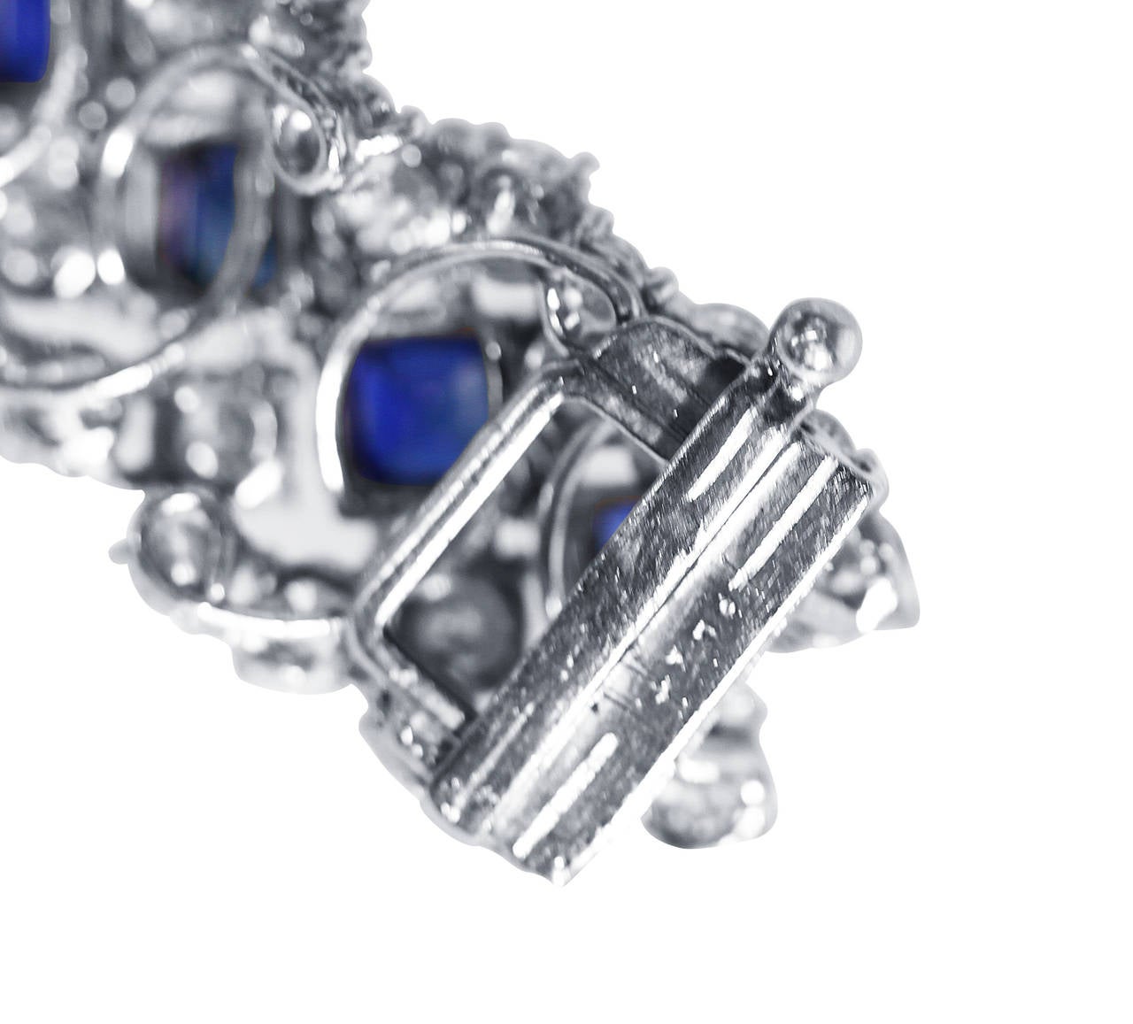 Oscar Heyman Sapphire and Diamond Bracelet 2