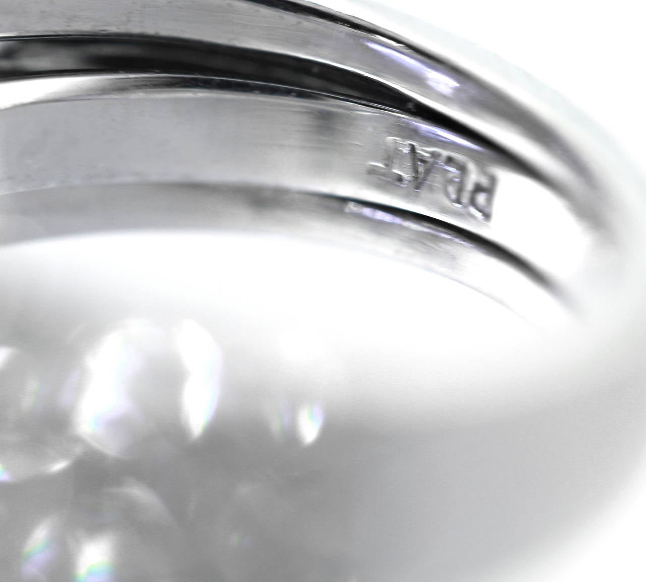 David Webb Ceylon Sapphire Diamond Platinum Ring 3