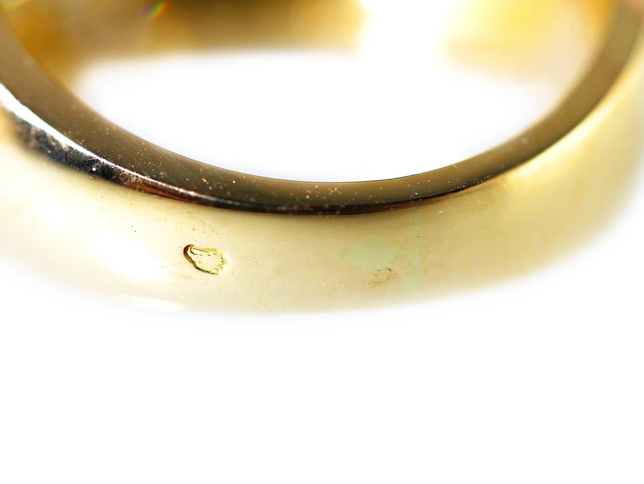 Van Cleef & Arpels Diamond Gold Ring For Sale 2