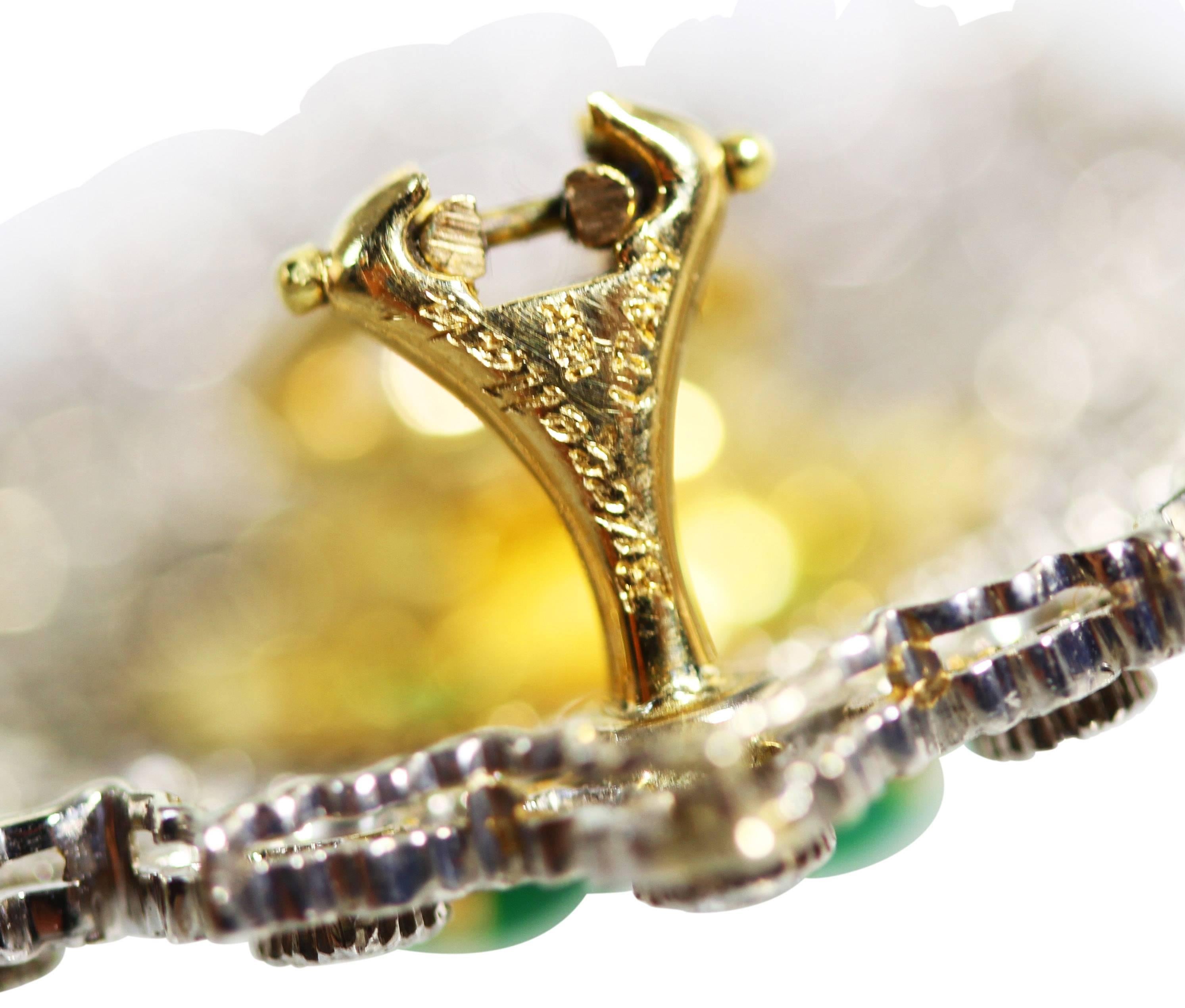 Women's Buccellati Emerald Diamond Gold 
