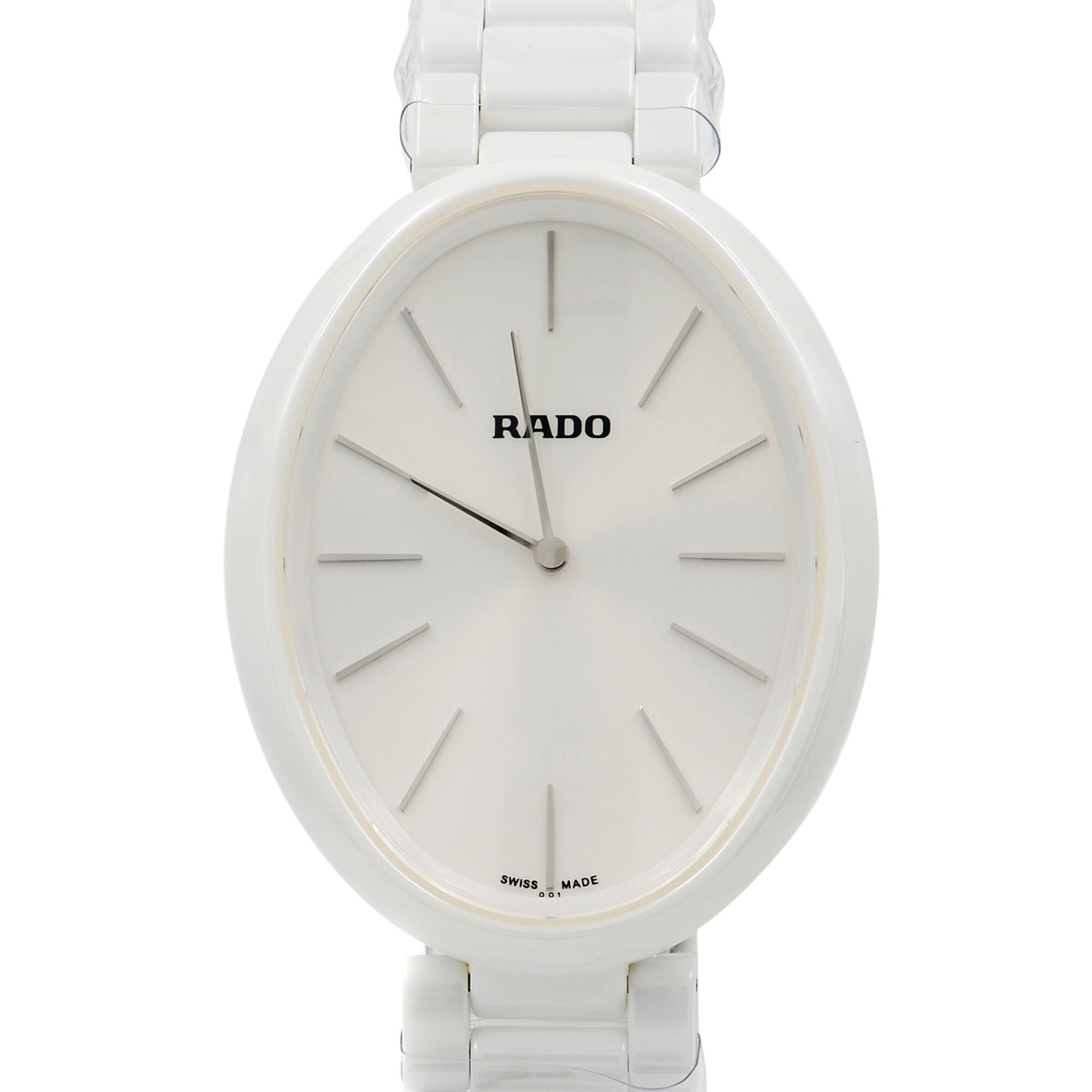 Rado Esenza White Dial White Ceramic Quartz Ladies Watch R53092012 For Sale At 1stdibs