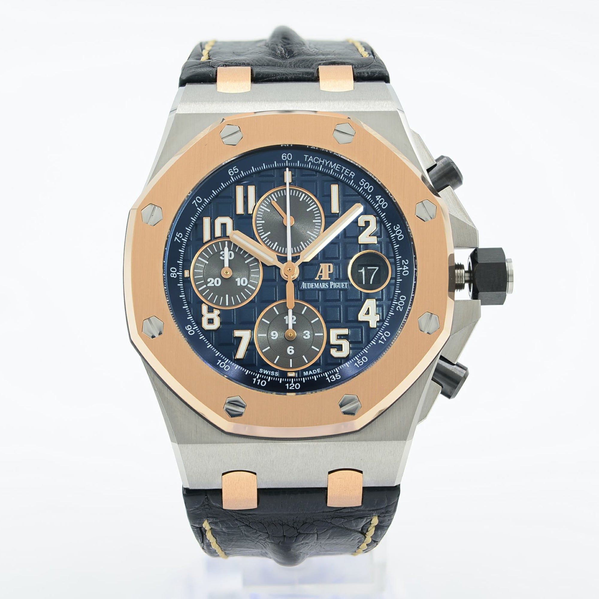 Audemars Piguet Royal Oak Offshore Steel Rose Gold Watch 26471sr Oo D101cr 01 For Sale At 1stdibs
