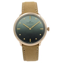 Used Gomelsky Audrey 6 Gold Tone Steel Green Dial Quartz Ladies Watch G0120147279
