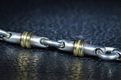 Tiffany & Co. Sterling and Gold Bracelet