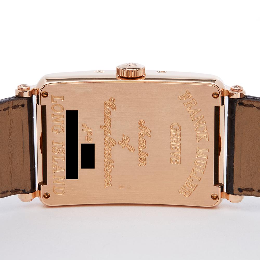 Franck Muller Long Island 18k Rose Gold 1200 MC L Wristwatch 1
