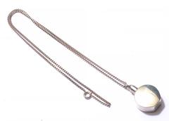 Cartier Sterling Silver Perfume Bottle Pendant Necklace