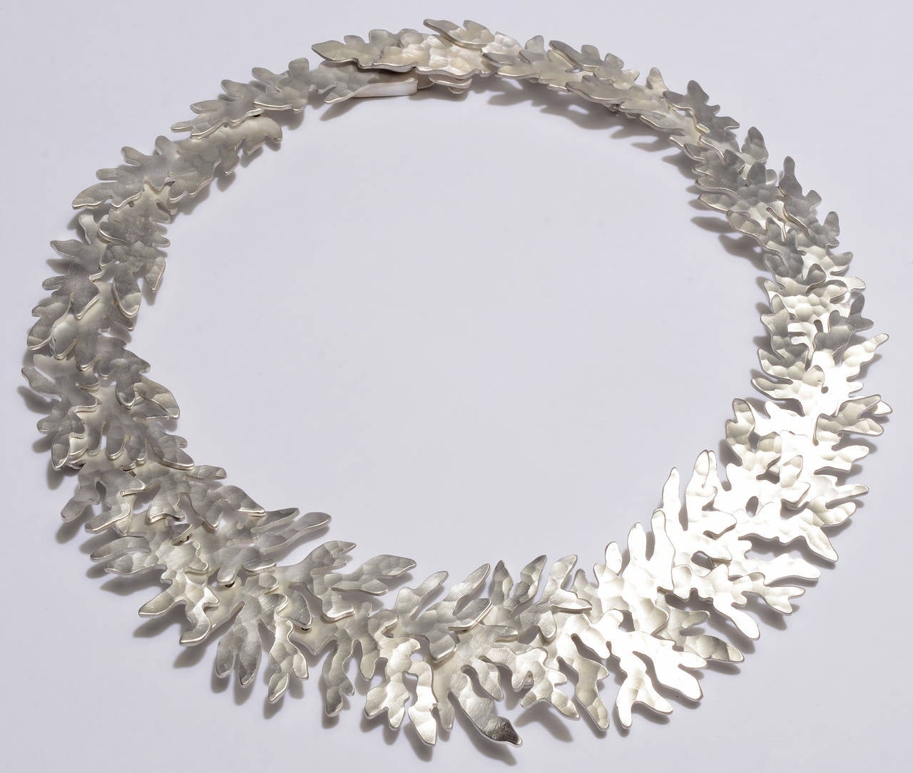 Sterling Silver Necklace by Eduardo Herrera In New Condition In Darnestown, MD