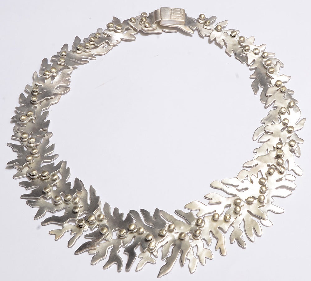 Women's Sterling Silver Necklace by Eduardo Herrera