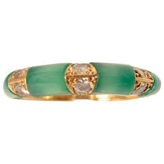 Boucheron Jadeite Diamond Ring
