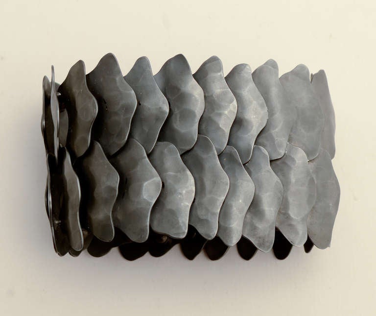 Eduardo Herrera Oxidized Silver Bracelet