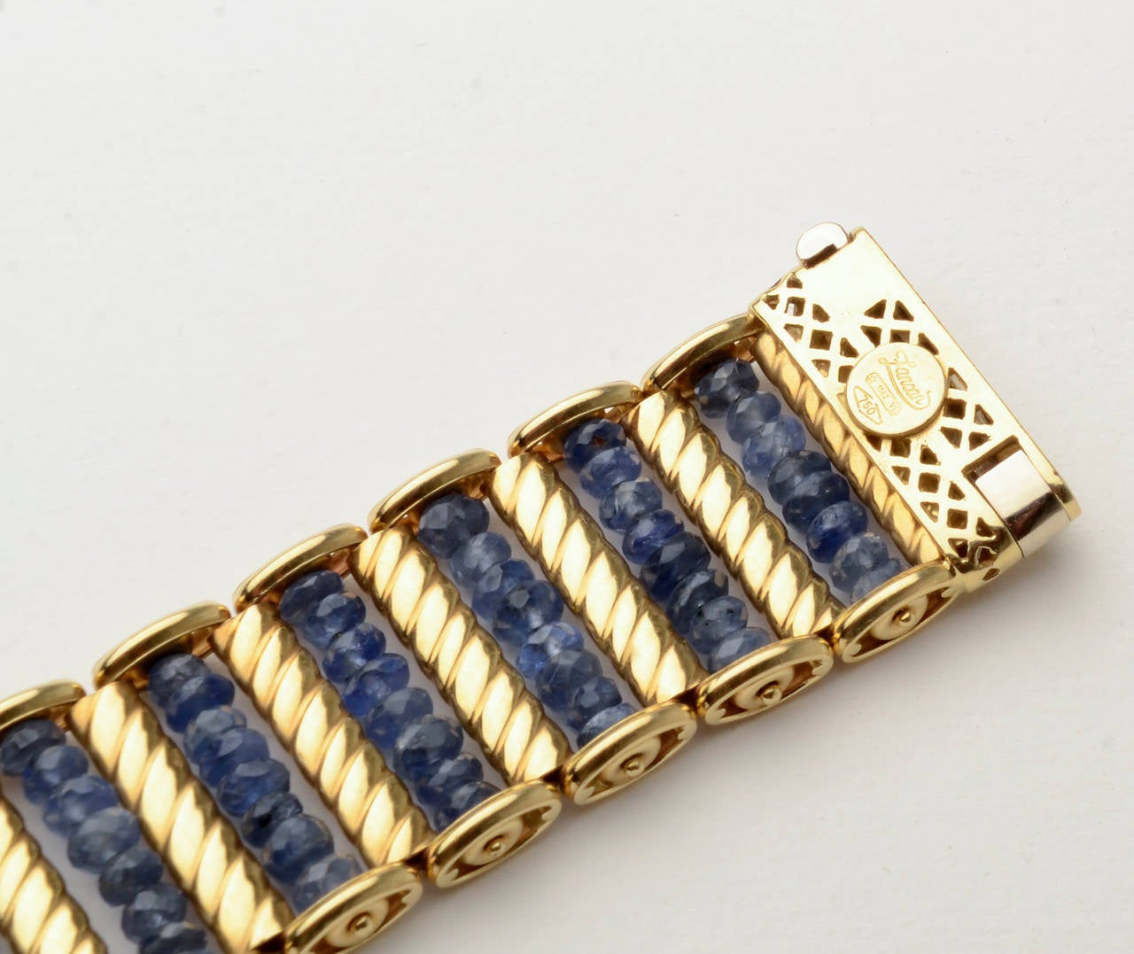 Zancan Sapphire Gold Bracelet 1