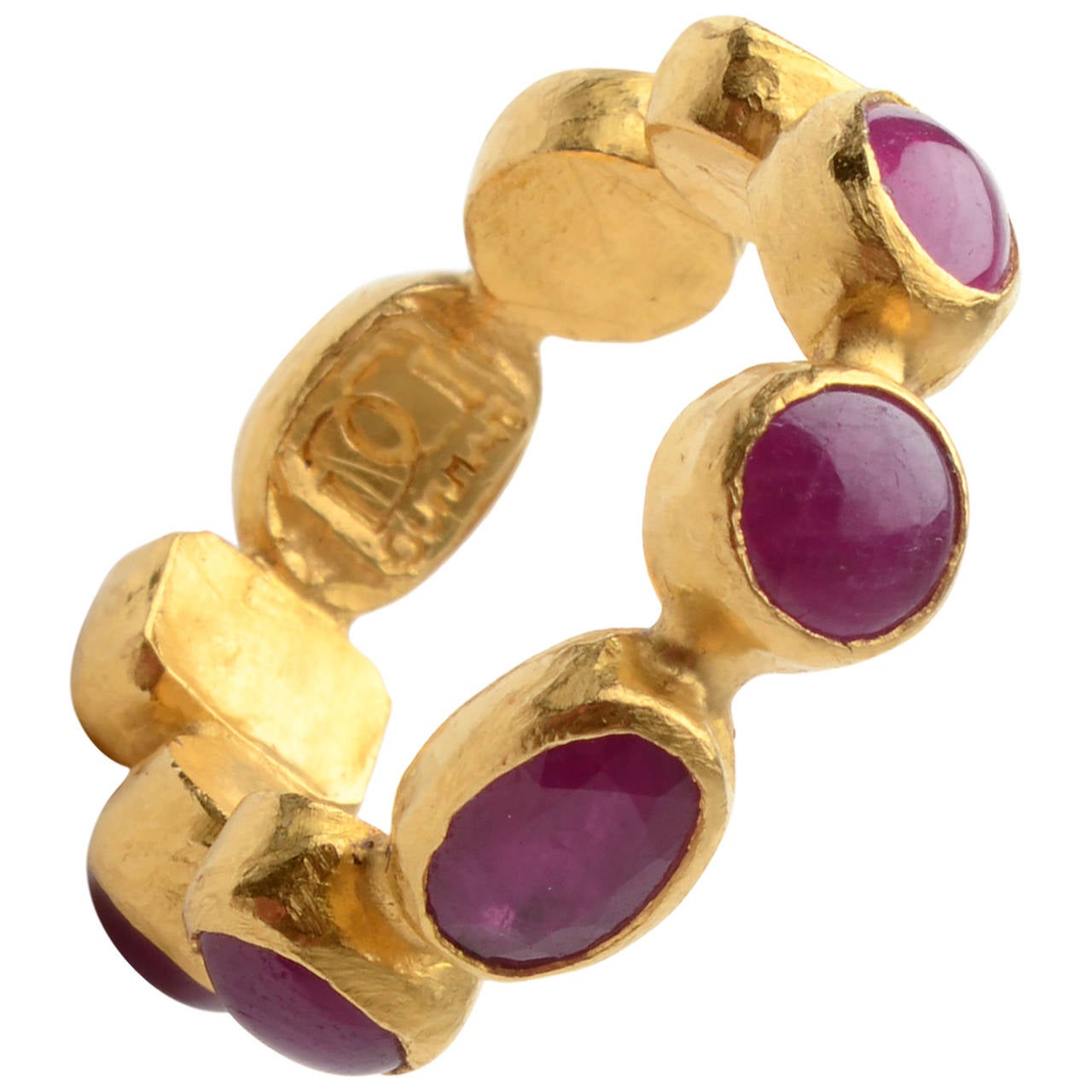 Gurhan Ruby Gold Band Ring