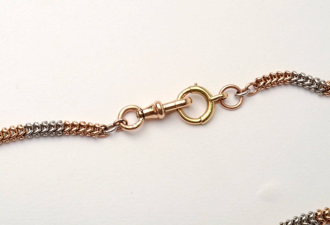 watch chain necklace gold