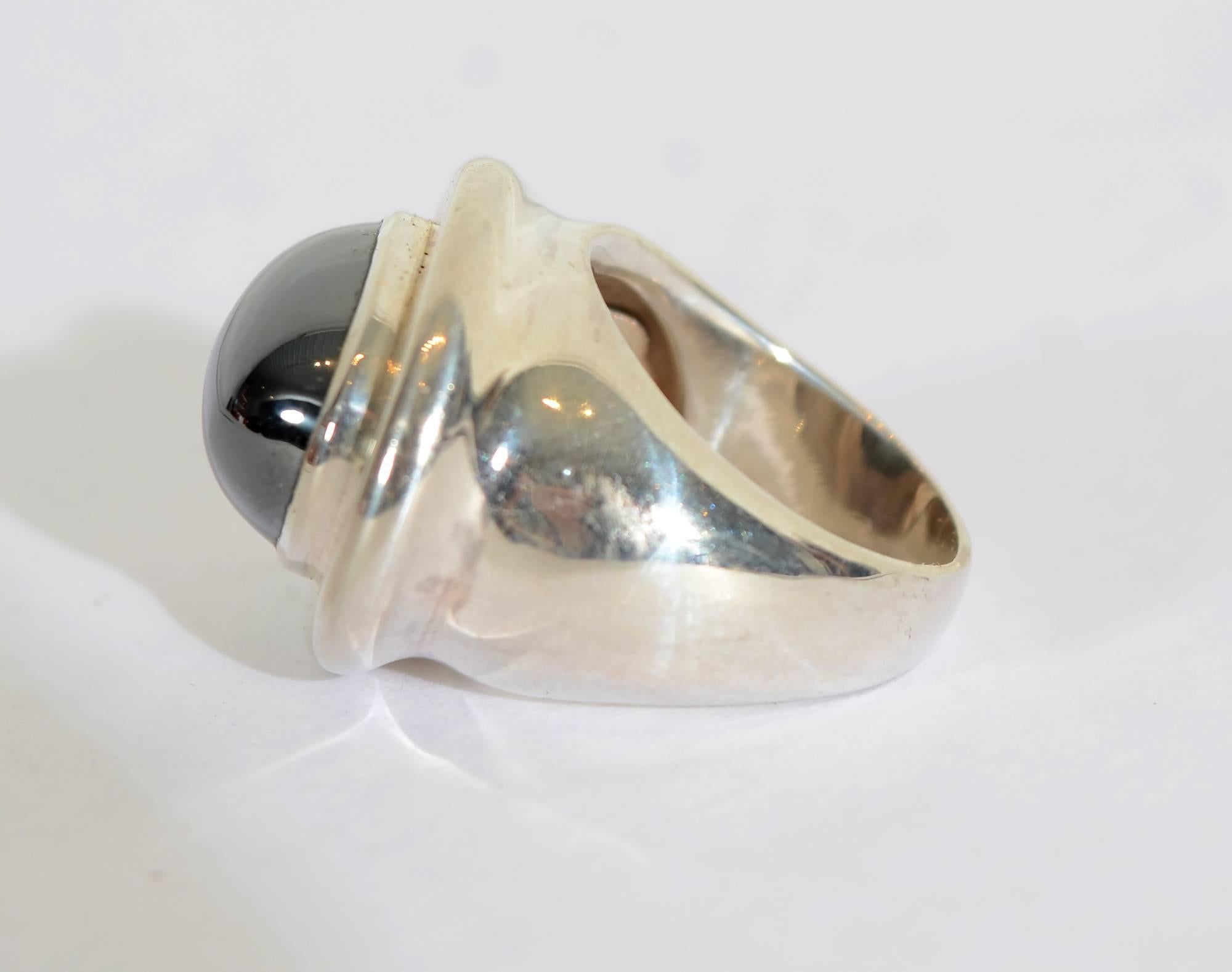 paloma picasso silver ring