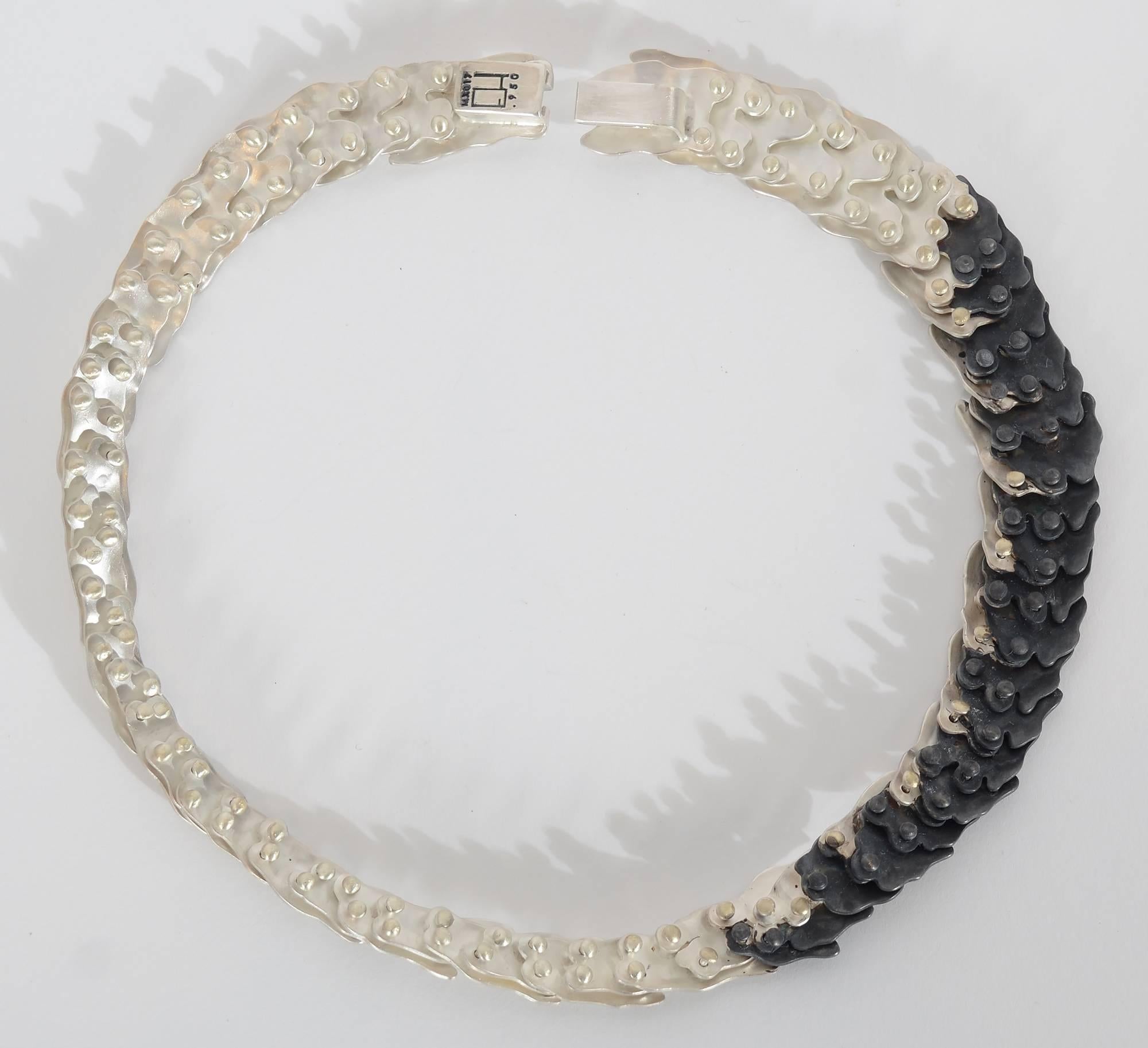 Women's Eduardo Herrera Two-Tone Silver Necklace
