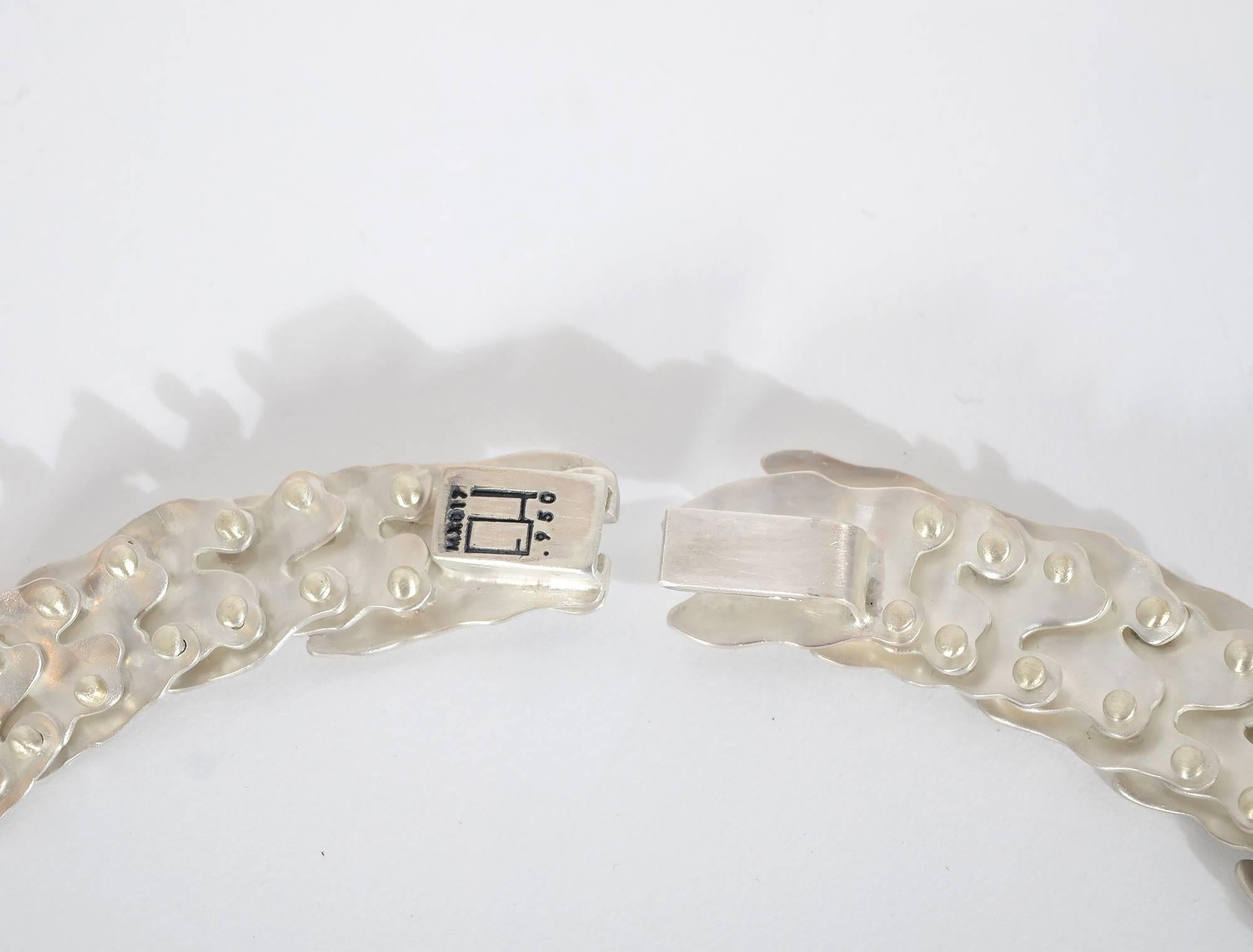 Eduardo Herrera Two-Tone Silver Necklace 1