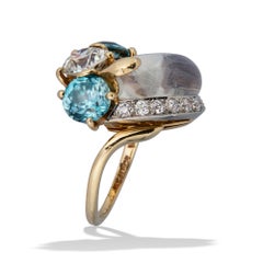 Seaman Schepps Retro Multigem Ring