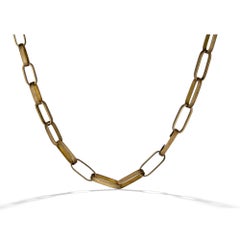 Burle Marx Gold Link Necklace