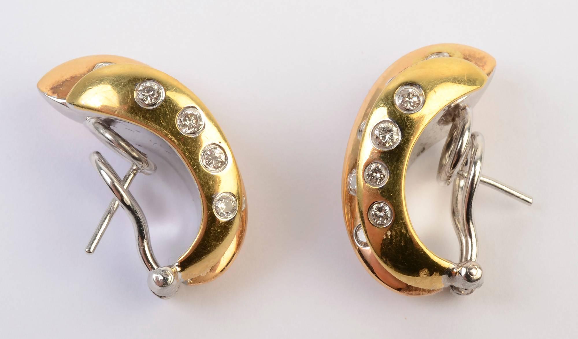 different size gold hoop earrings