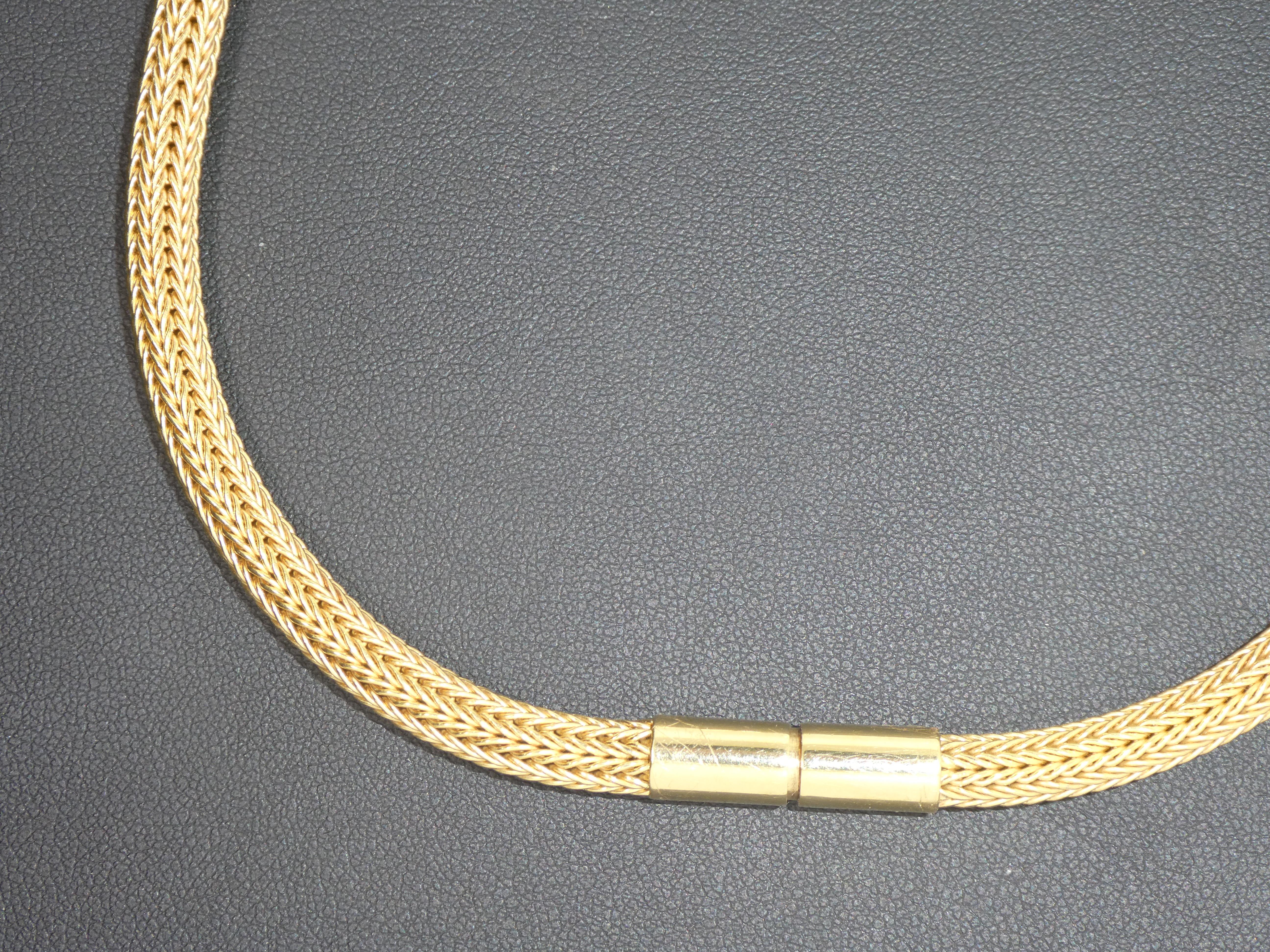 Emerald Cut 18 Karat Yellow Gold, Rutile Quartz ‘55.37 Carat’, Diamond ‘4.18 Carat’ Necklace For Sale