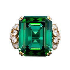 Cartier Turmalin und Diamant Ring