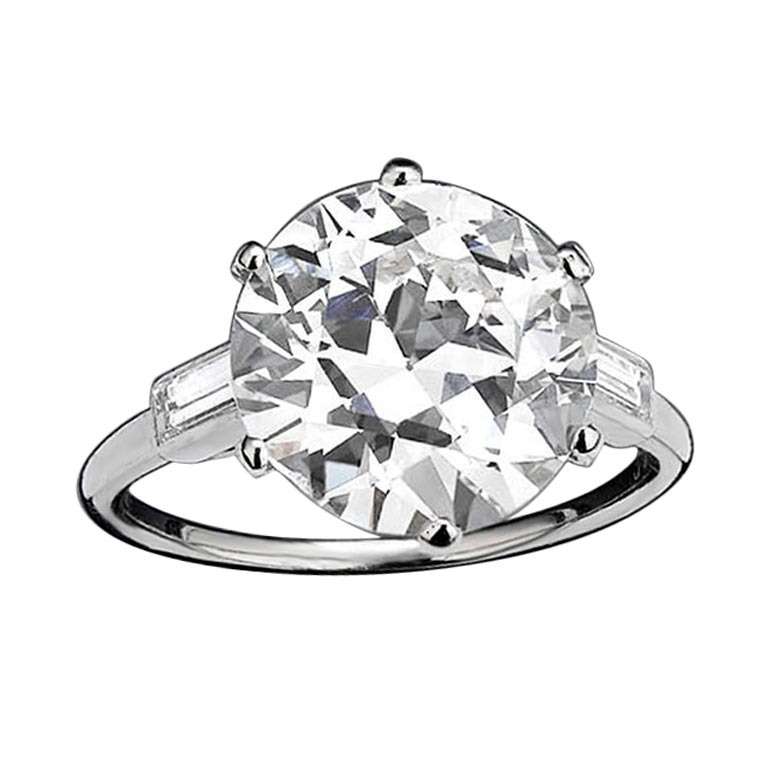 Cartier Diamond Ring, 5.15 carats