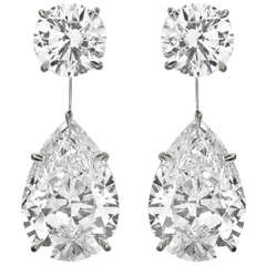 Diamond Drop Earrings 1