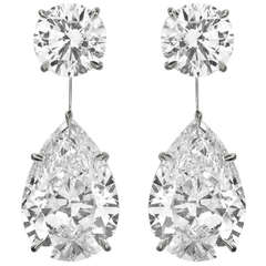 Diamond Drop Earrings