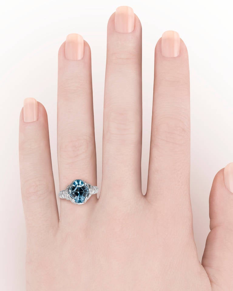 Women's Tiffany & Co. Jean Schlumberger Aquamarine Ring