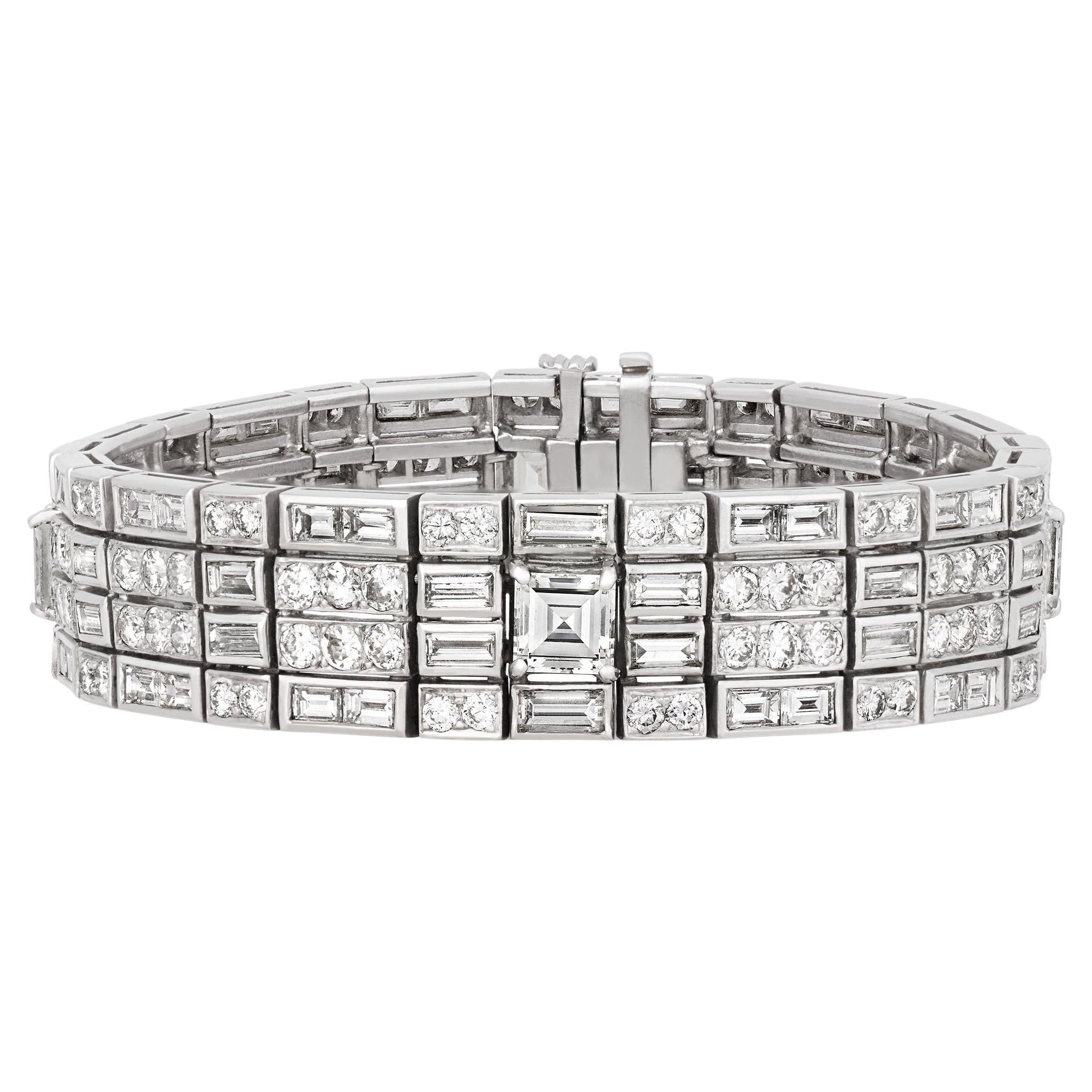 Bracelet de diamants de Mary Tyler Moore, 10,05 carats en vente
