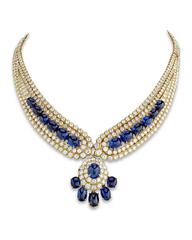 Van Cleef & Arpels Sapphire Jewelry Suite