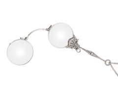 French Diamond and Platinum Lorgnette