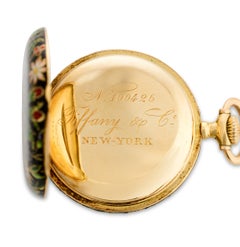 Patek Philippe and Tiffany & Co. Cloisonné Enamel Watch