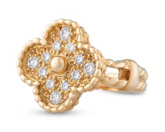 Van Cleef & Arpels Alhambra Diamond Ring