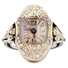 Belle Époque Diamond Watch Ring