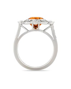 Tiffany & Co. Spessartite Garnet Ring, 3.25 Carat