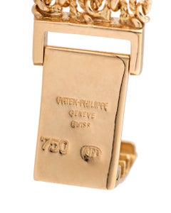 Patek Philippe Ladies Yellow Gold Ellipse Bracelet Wristwatch