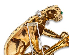 David Webb Leopard Brooch