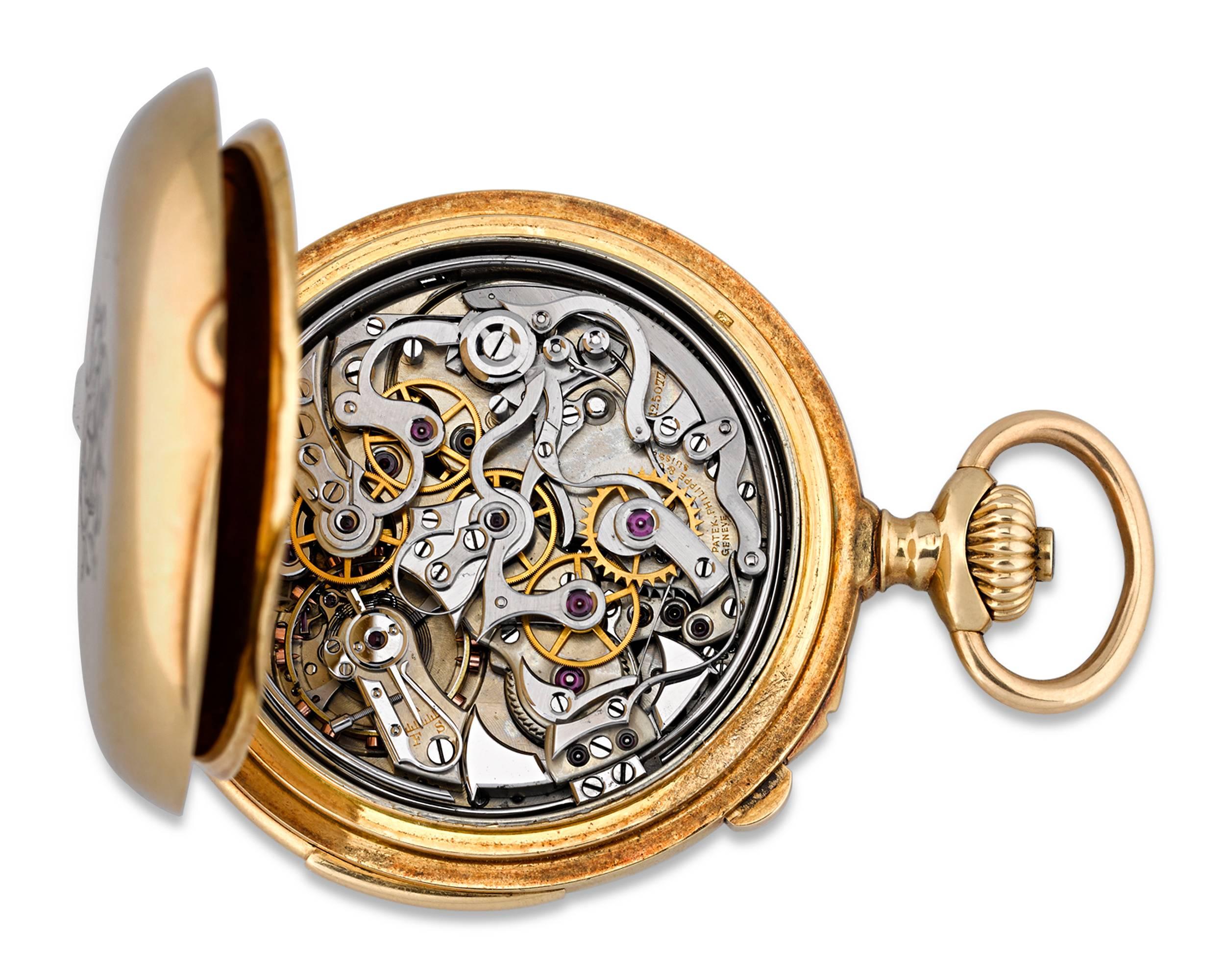 minute repeater pocket watch
