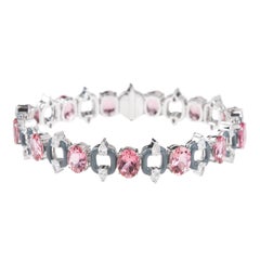 White Diamond Tennis Bracelets