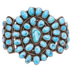 Navajo Needlepoint Cluster Bracelet